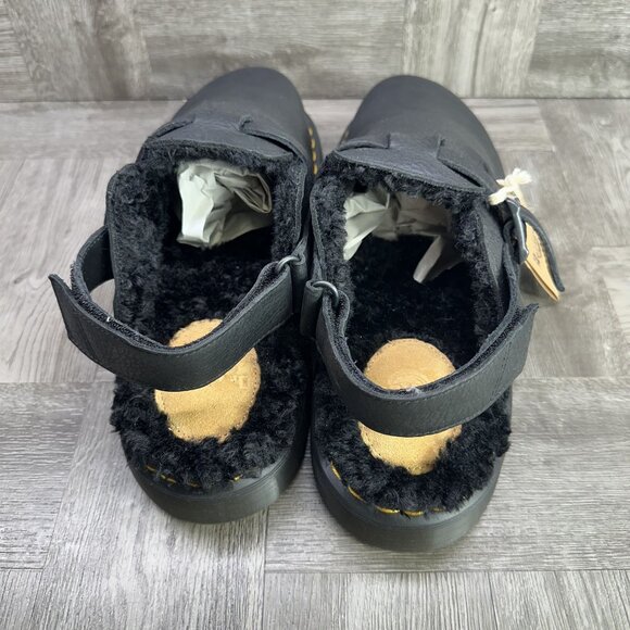 Dr. Marten's Jorge II Women's size 10 Leather Slingblack Lined Mules - Picture 6 of 8